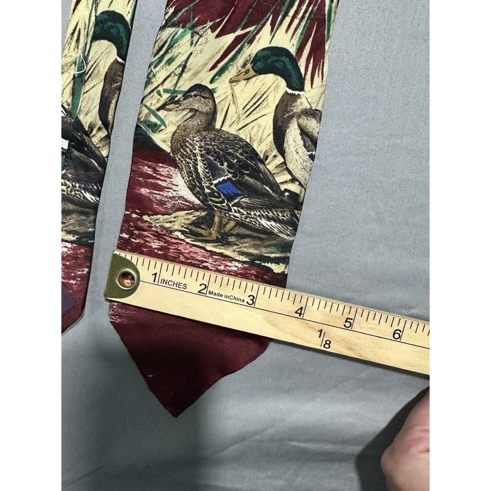 VTG‎ Ducks Unlimited Duck Themed Novelty Necktie